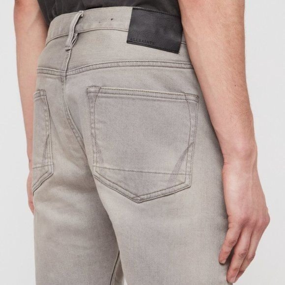 AllSaints Cigarette Skinny Jeans Gray - Picture 7 of 13
